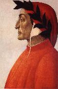 Sandro Botticelli Portrat of Dante USA oil painting artist